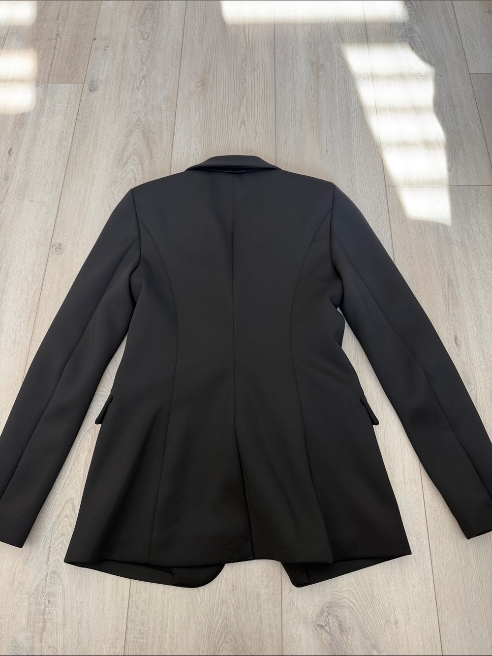 Good American Black Longline Blazer Size 2 - Picture 5 of 7